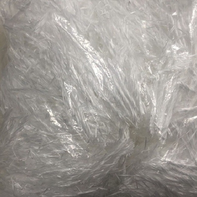 건물을 위한 구체적인 백색 폴리프로필렌 PP 꼬이는 섬유 54mm