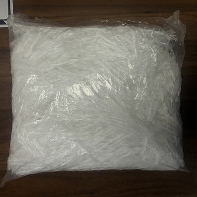 건물을 위한 구체적인 백색 폴리프로필렌 PP 꼬이는 섬유 54mm