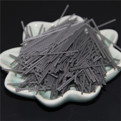 48mm PP 매크로 섬유가 전통적인 철 Mesh 대신 부각