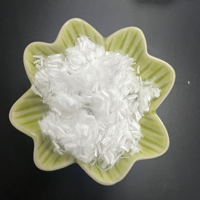 짧은 건조 절단 폴리 젖산 섬유 PLA 섬유 1.5D * 6mm 종이 제조
