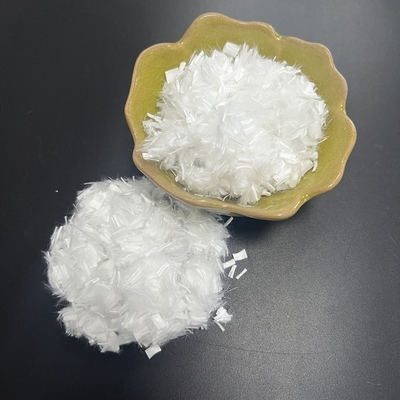 짧은 건조 절단 폴리 젖산 섬유 PLA 섬유 1.5D * 6mm 종이 제조