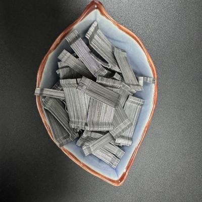 콘크리트의 충격 및 피로 저항성을 향상시키기 위한 철강 섬유 갈고리 끝형
